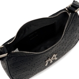 Túi MLB Monogram Embossed Hobo Bag New York Yankees 3ABQS022N 50BKS