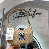 Túi MLB Monogram Jacquard Hobo Beige 3ABQS012N-50BGD