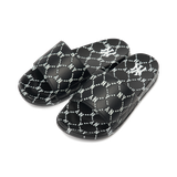 Dép Mlb Mound Dia Monogram Black 3ALPAD123-50BKS