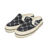 Giày MLB Mule Dia Monogram New York Yankees 3AMUMDB2N-50BKS