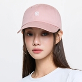 Nón MLB Nano Logo NY Yankees Peach 3ACPB045N-50PCL