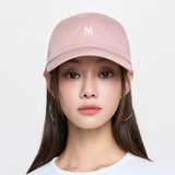 Nón MLB Nano Logo NY Yankees Peach 3ACPB045N-50PCL
