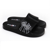 Dép MLB New York Yankees đen BK/WH-SS21ND001