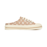 Giày MLB Playball Mule Dia Monogram Cream 3AMUM212N-50BGD
