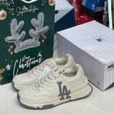 Giày MLB Chunky Runner Basic LA Dodgers Ivory 3ASHCRB3N-07IVS