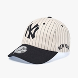 Nón MLB Signature Stripe New York 3ACPB255N-50BKS