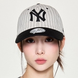 Nón MLB Signature Stripe New York 3ACPB255N-50BKS