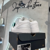 Giày Nike Air Jordan 1 Low GS Triple White 553560-130