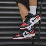 Giày Nike Air Jordan 1 Low Bred Toe 553558-161