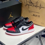 Giày Nike Air Jordan 1 Low Bred Toe 553558-161