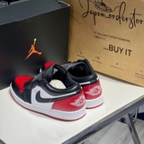 Giày Nike Air Jordan 1 Low Bred Toe 553558-161