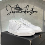 Giày Nike Air Jordan 1 Low Triple White 553558-136 | 553560-136