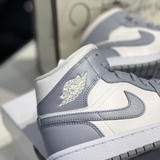 Giày Nike Air Jordan 1 Mid Grey Sail BQ6472-115
