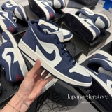 Giày Nike Air Jordan 1 Low Obsidian Suede IO7448-400