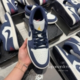 Giày Nike Air Jordan 1 Low Obsidian Suede IO7448-400
