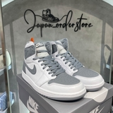 Giày Nike Air Jordan 1 Retro High White Stealth 555088-037