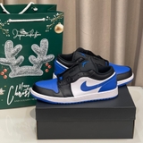 Giày Nike Air Jordan 1 Low Royal Blue Toe 553558-140