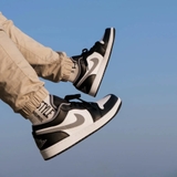 Giày Nike Air Jordan 1 Low Smoke Grey V3 553558-040