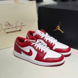 Giày Nike Air Jordan 1 Low Varsity Red 553558-166