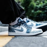 Giày Nike Air Jordan 1 Low SE Washed Denim CZ8455-100