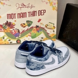 Giày Nike Air Jordan 1 Low SE Washed Denim CZ8455-100