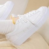 Giày Nike Blazer Low Platform Triple White DJ0292-100