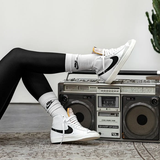 Giày Nike Blazer Mid 77 Vintage White Black CZ1055 100