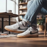 Giày Nike Court Vision Low Photon Dust Anthracite IB2998-003