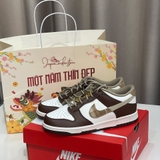 Giày Nike Dunk Low GS Plaid Brown Autumn FV3653-191