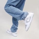 Giày Nike Dunk Low Retro White Grey DJ6188-003