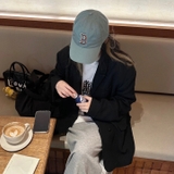 Nón MLB N-Cover Fit Boston Mint 3ACP6601N-43MTD