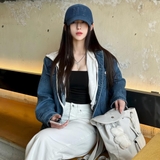 Nón MLB Embo Logo Denim New York Yankees 3ACPDM04N-50INS