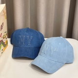 Nón MLB Embo Logo Denim New York Yankees 3ACPDM04N-50INS