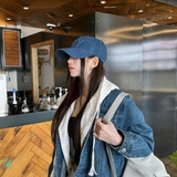 Nón MLB Embo Logo Denim New York Yankees 3ACPDM04N-50INS