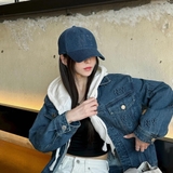 Nón MLB Embo Logo Denim New York Yankees 3ACPDM04N-50INS