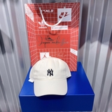Nón MLB Rookie Ballcap Cream New York Yankees 3ACP7701N-50IVS