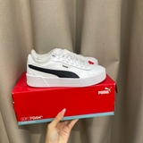 Giày Puma Carina Crew White Black 374903-05