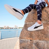 Giày Puma Carina Crew White Black 374903-05