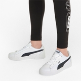 Giày Puma Carina Crew White Black 374903-05