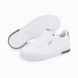 Giày Puma Carina Raw Metal White 383905-01