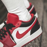 Giày Nike Air Jordan 1 Low JD1 Bulls 553560-163
