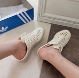 Giày Adidas Samba Mule Woven Basketweave Cream White KH7719