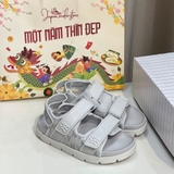 Sandal MLB Liner Grey Monogram New York 3ASDTPD43-50GRS