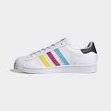 Giày Adidas Superstar J Colorful Stripes Cloud White FW5236
