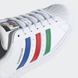 Giày Adidas Superstar J Colorful Stripes Cloud White FW5236