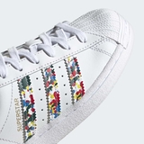 Giày Adidas Superstar Sleek white Marble 3-Stripes FY9828