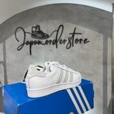 Giày Adidas Superstar White Grey FU7117