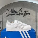 Giày Adidas Superstar White Grey FU7117
