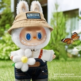 The Monsters Fall in Wild Labubu Macarons - Hoa cúc nhỏ 17cm