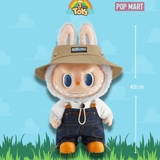 The Monsters Fall in Wild Labubu Macarons Size 40CM Pop Mart